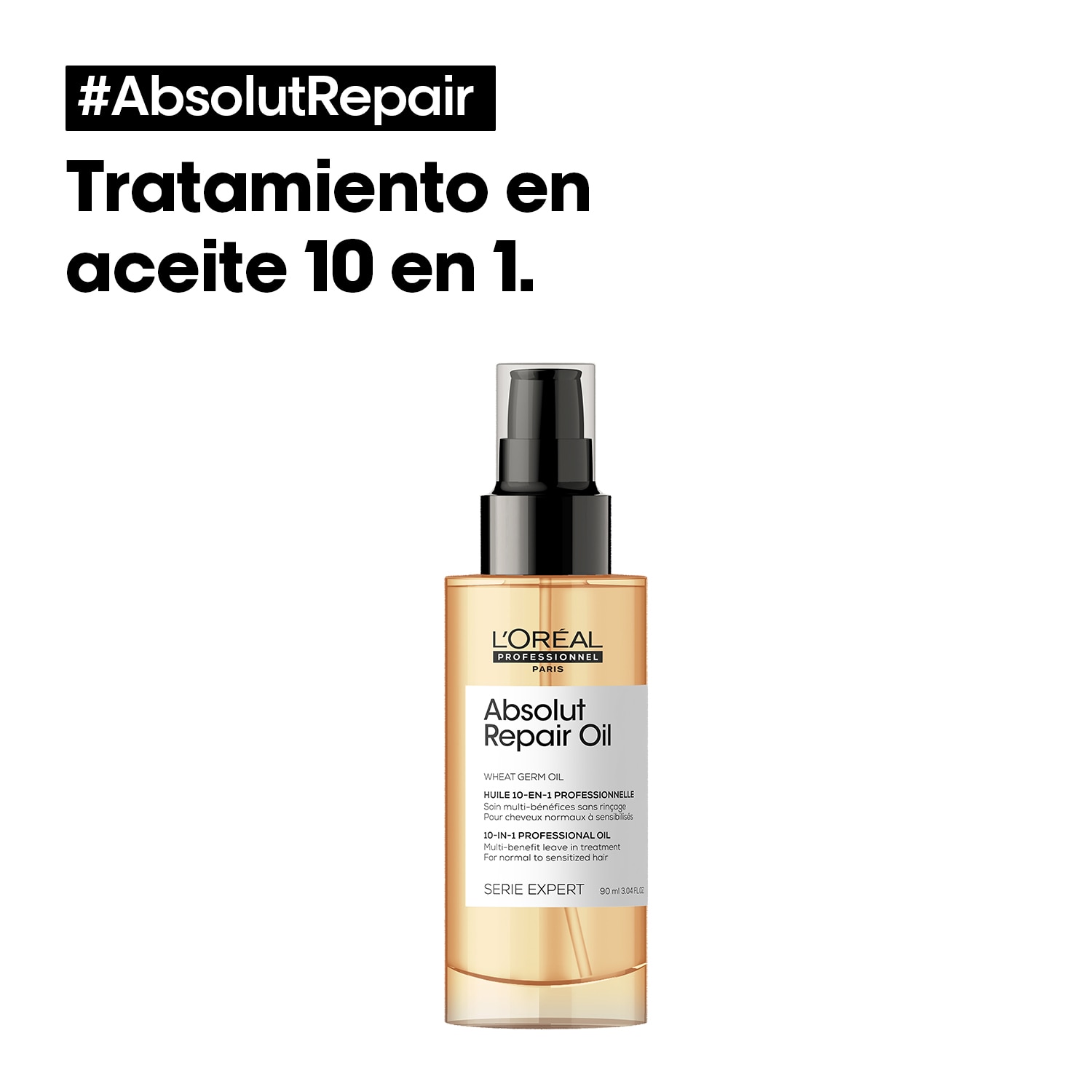 ABSOLUT REPAIR OIL (TRATAMIENTO 10 EN 1 PARA EL CABELLO DAÑADO)